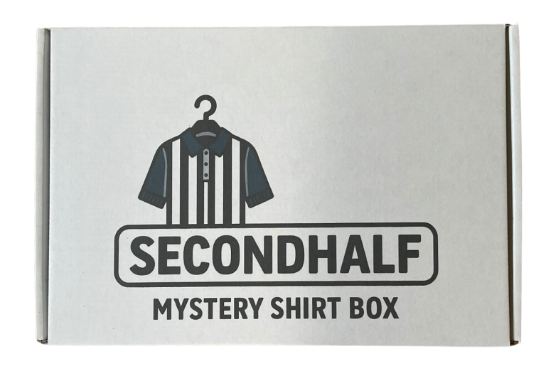 Secondhalf Mystery Shirt Box - one unique authentic vintage football shirt