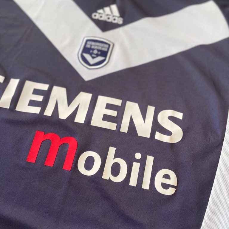 Girondins de Bordeaux 2001/2002 Authentic Home Shirt