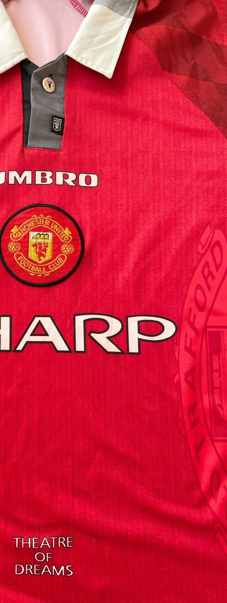 Manchester United Authentic 1996/1997 Home Shirt