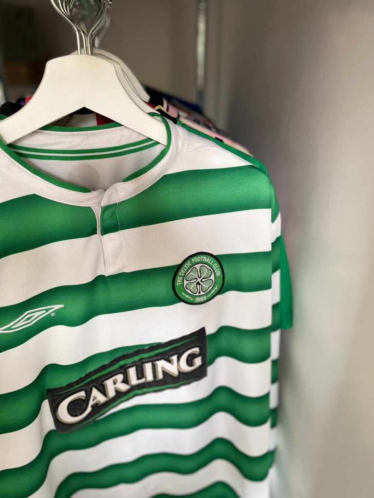Vintage authentic, original football shirts from the 80s, 90s and 2000s