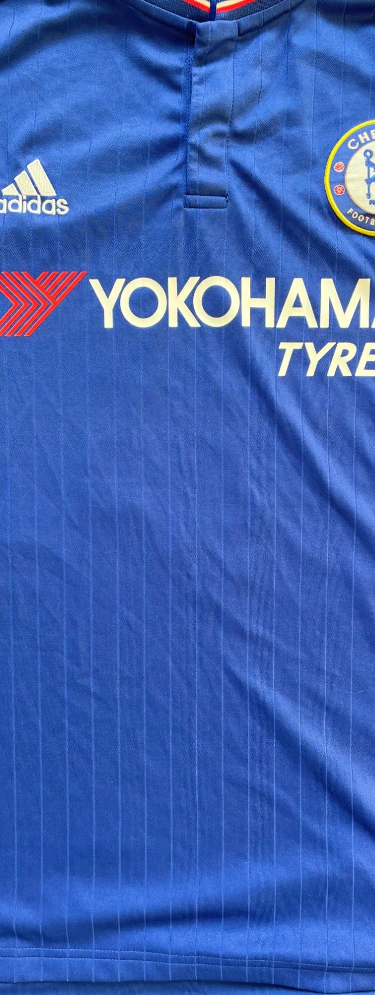 Chelsea 2015/2016 authentic Home Shirt Longsleeve - Hazard #10