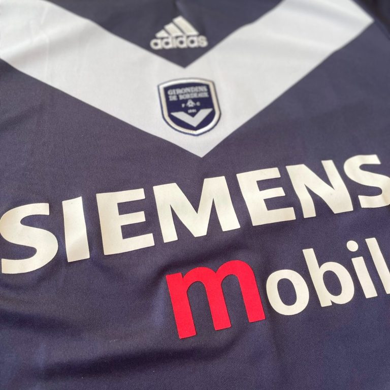 Girondins de Bordeaux 2001/2002 Authentic Home Shirt